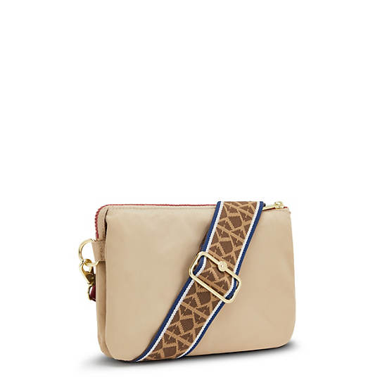 Kipling Riri Divat Crossbody Táska Bézs | HU 1218WN